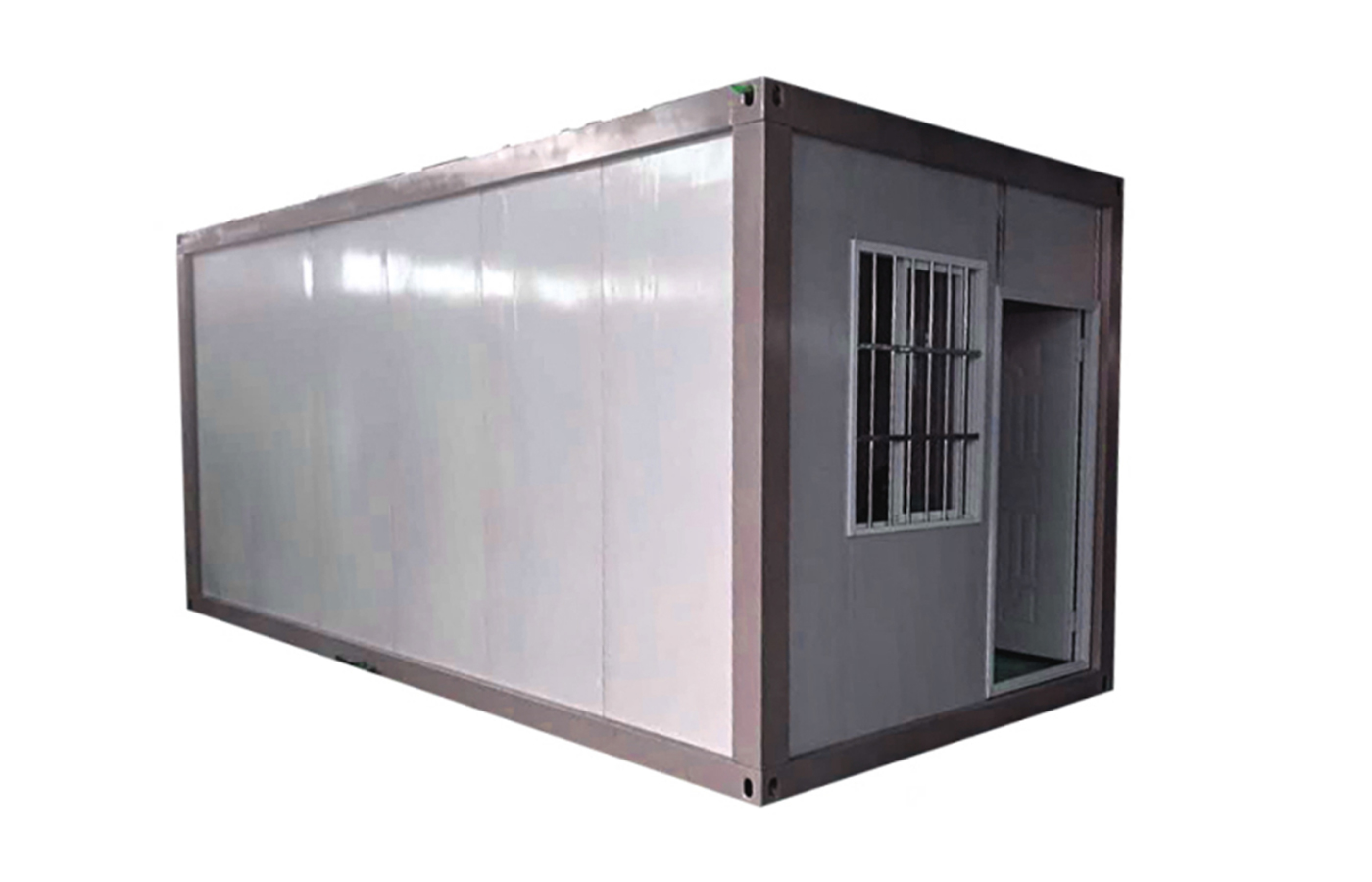Prenosný 20-stopový prefabrikovaný plochý kontajnerový dom Cenovo výhodná kancelária